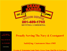 Tablet Screenshot of draneranger.com